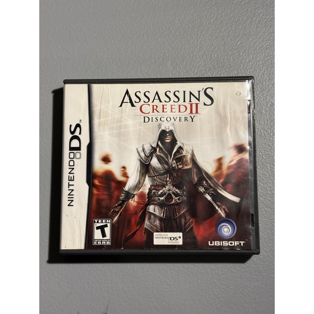 Assassin's Creed II: Discovery (DS, 2009) CIB Complete in Box Tested & Working